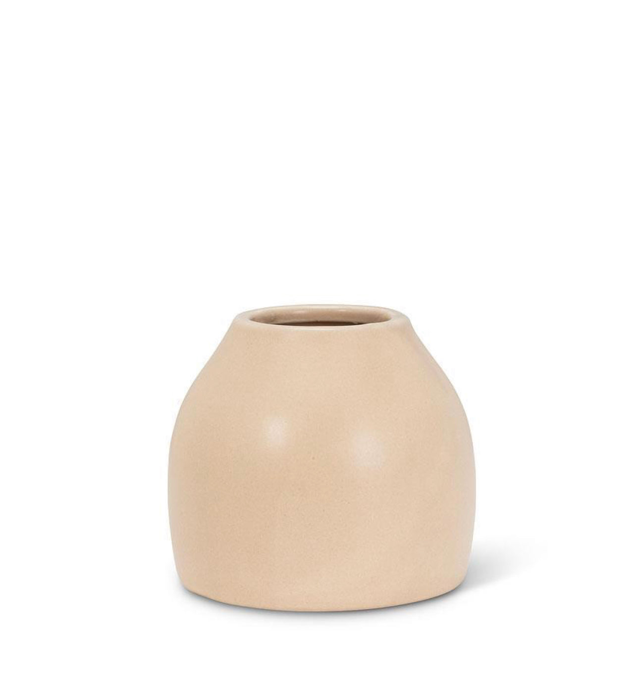 Vase Mat sable 3”