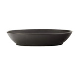 Bol noir sur pied collection caviar de la marque Maxwell Williams sur fond blanc
