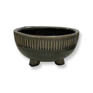 Vase charcoal avec petites pattes